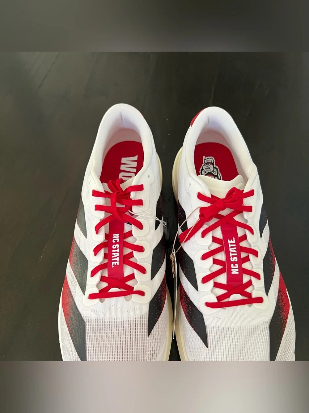 ✔️New✔️ ADIDAS NCAA x Adizero Evo SL 'NC State'